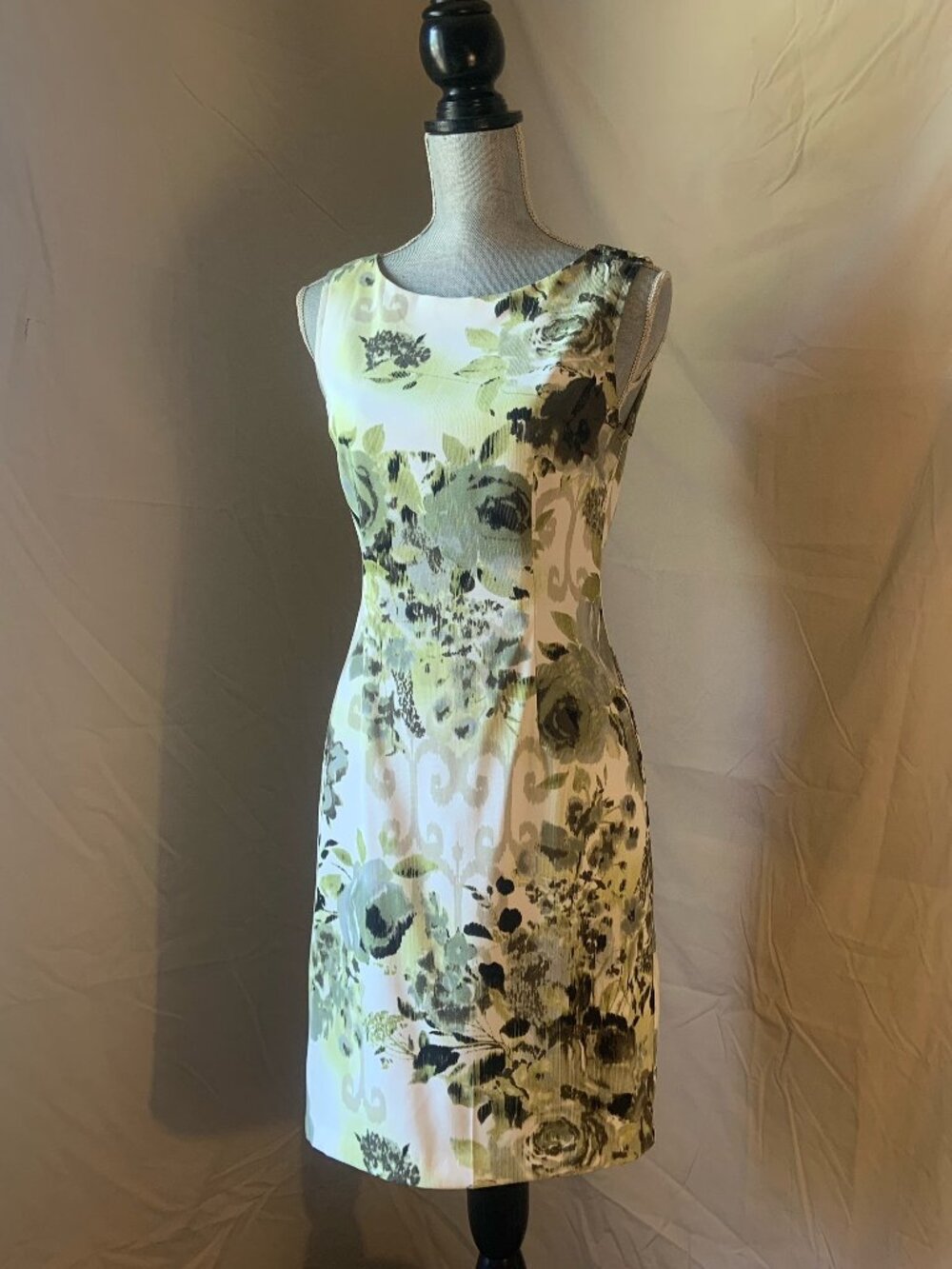 Connected Green Floral Dress